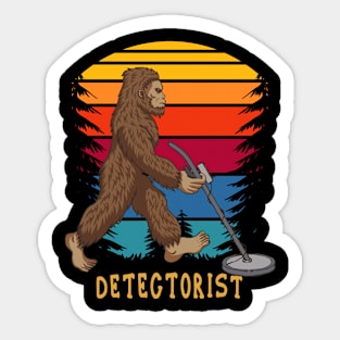 Metal Detecting Funny Idea For Detectorists Sticker